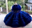 Private Label Girls Net Frock Blue 20 Size