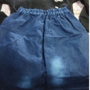 Private Label GIRLS NEW TOP AND SKIRT SET WITH HAIRBAND BLACK 30