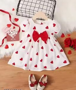 Private Label Girls White Frock 14 Size