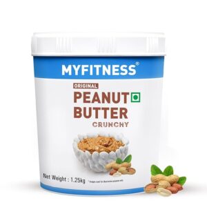 MYFITNESS Peanut Butter Original Classic Crunchy 1.25kg