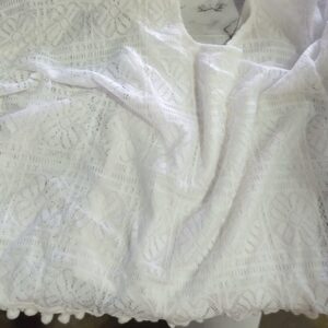 Private Label White Top Cotton Net