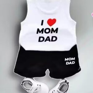 Private Label Kids Cotton Blend Printed Top and Bottom 20 Size