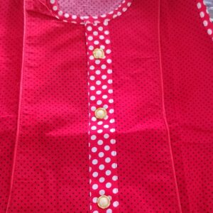 Private Label Red Frock 30 Size For Girl Cotton