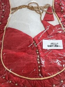 Private Label Womens Style Blouse Free Size Red