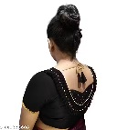 Private Label Womens Style Blouse Free Size Black