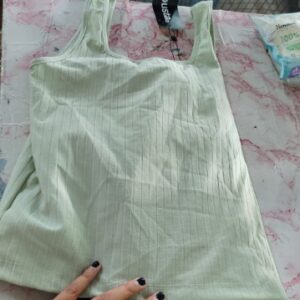 Woman inner top green S size