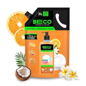 Beco Natural Dishwasher Liquid Refill 2L Pack