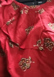 Private Label Womens Red Kurti Free size