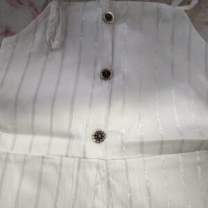 Private Label KIDS WHITE DRESS FREE SIZE