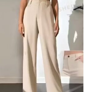 Private Label WOMEN trousers DEEP BROWN 48