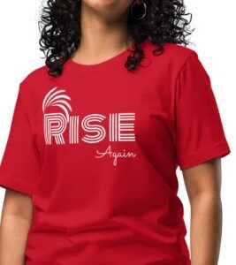 Private Label Women Round Neck Half Sleeve Tshirt Size M Red