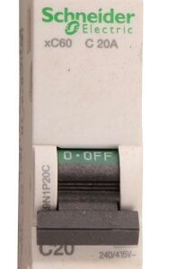 Schneider Mcb 20A 6ka 240 V