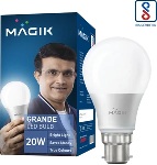 Magik 20 W Basic Standard B22 Led Bulb White