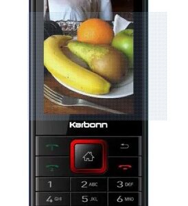 KARBONN Jumbo K9 Black and Red IMEI 353222502610945