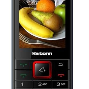 Karbonn Jambo Model K9 S Sr No ZTIK9V42411003144 IMEI 353222502369039 black and red color