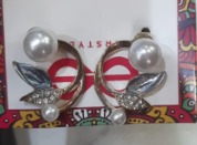 Private Label Gold Plated Stone Studded Studs Earrings