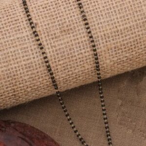 Private Label Tv Serial actress Dipika Kakar Diamond Mangalsutra for women Alloy Mangalsutra BLACK COLOUR