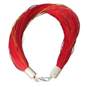 Private Label Good luck charm bracelet colour orange