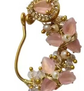 Private Label Press Nath Pink For Bridal