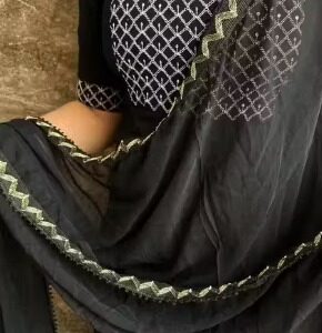 Private Label Dupatta BLACK