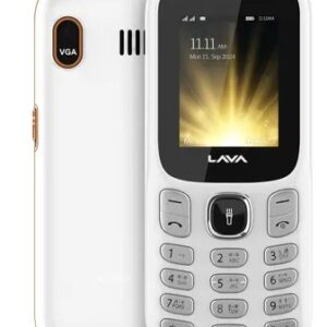 LAVA A3 Torch DS Keypad Phone White Beige MODEL LF3003 IMEI 355600545229633
