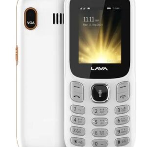 LAVA A3 Torch DS Keypad Phone White Beige model lf3003 imei355600545232694
