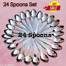 Stainless Steel 24Pcs