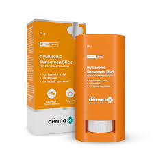 The Derma Co Hyaluronic Sunscreen For All Skin Types Stick With 20G