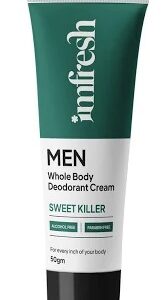 Imfresh Sweet Whole Body Fragrance Odour Control Care Deodorant Cream 50Gm
