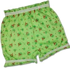 Kid Girl Panty Green Colour Size 20