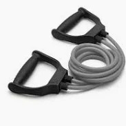 Double Toning Resistance Tube Pull Rope Elastic Rubber Exercise Band