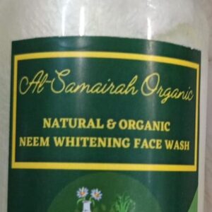 Al Samairah Organic Natural Organic Neem Whitening Face Wash 100 Ml