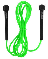 Jump Rope Tangle Free Ball Bearing Fast Rope Skipping Adjustable Handle Skipping Rope Colour Green