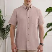 The Formal Club Velvet Rose Breeze Half Sleeve Shirt For Men Size Xl