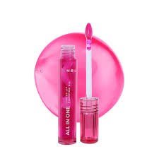 Lamel All In One Lip Tinted Plumping Oil 44 Berry Ice 3Ml