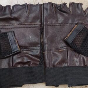 Leather Weight Lifting Gloves Exercise Gloves Powerlifting Cross Training Workout Best Men Women Colour Brown