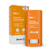 The Derma Co Hyaluronic Sunscreen For All Skin Types Stick Easy 20G