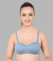 Lingerie Blue Trendy Stylish Women Cotton Bra Size 36
