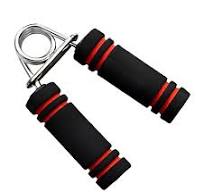 Steel Black And Red Foam Hand Grip