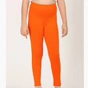 Orange Colour Leggings For Women