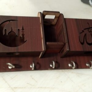 Wooden Key Holder For Wall
