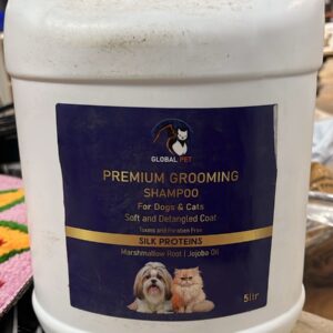 Global Pet Premium Grooming Shampoo for Dogs and Cats 5 Ltr