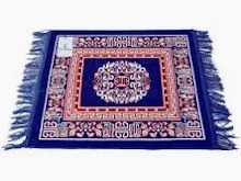 Velvet Pooja Aasan Mat blue 1 N
