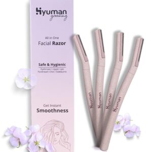 Human庐 facial razors for women pack of 4