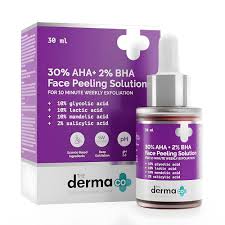 The Derma Co 30 AHA 2 BHA Peeling Solution Repairing Exfoliating Pores 30 ml