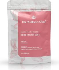 The Wellness Shop Rose Facial Powder Wax 100Gm