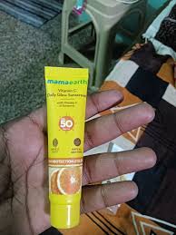 Mamaearth Vitamin C Sunscreen 10G