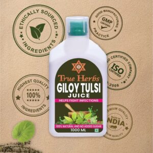 True Herbs Giloy Tulsi Juice 1Ltr