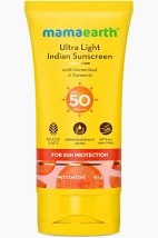 Mamaearth Ultra Light Indian Sunscreen Cream 80 Gm