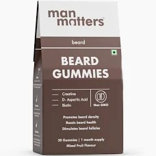 Man Matters Beard Gummies for Men Biotin 30 gummies